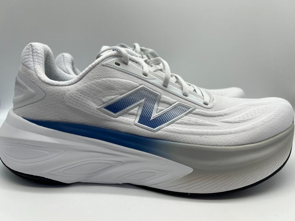 New Balance Fresh Foam X More V6 Men’s Size 11 White Blue Agate MMORLB6 New